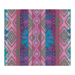 ALFOMBRA VINÍLICA 140 X 160 ARAUCANÍA ROSA
