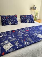 Piecera felpa con 2 fundas Camita Feliz