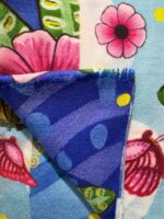 Manta lana y seda FLORA - Imagen 3