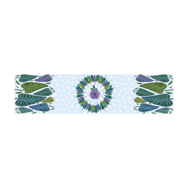 Centro de Mesa Hojas 150x35 cm
